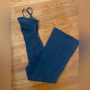 Flying Tomato Denim Jumpsuit